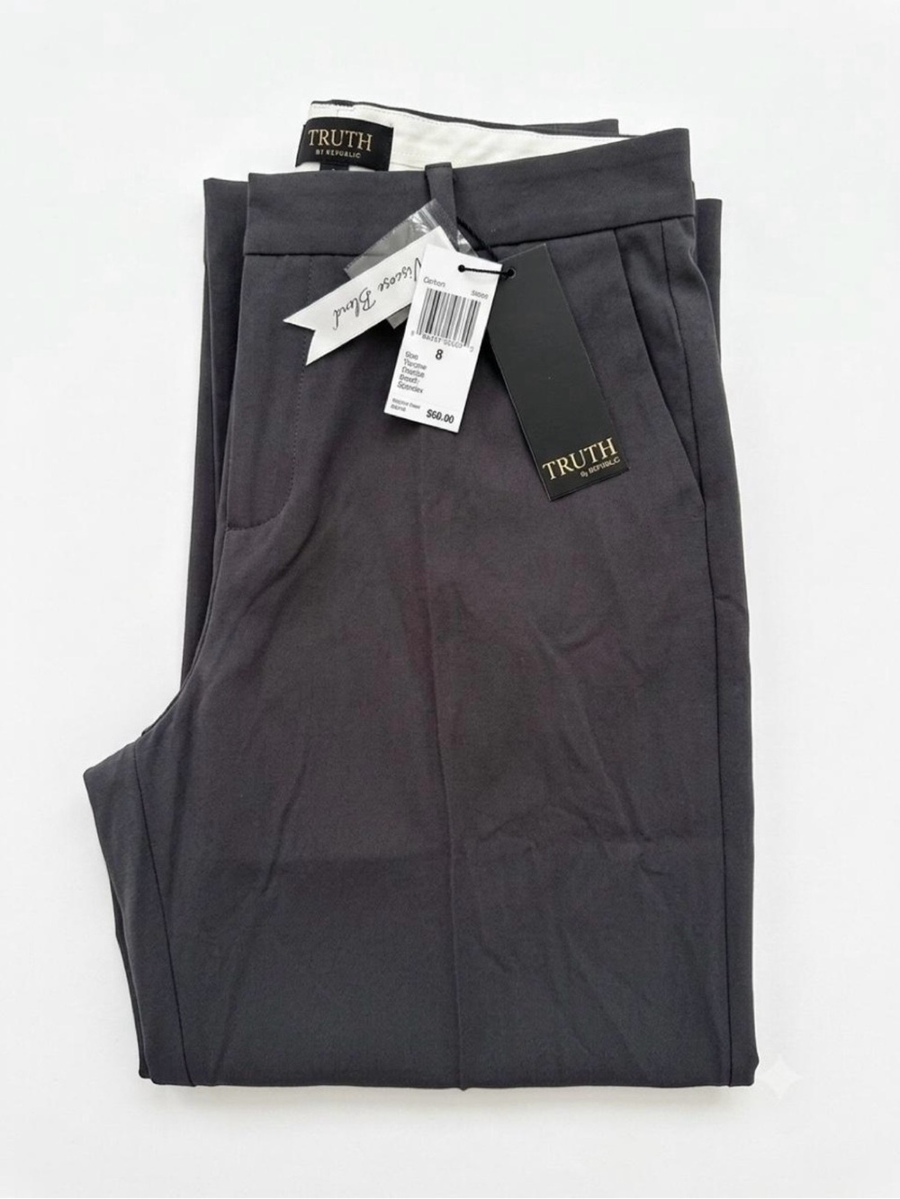 Truth by Republic Wide Leg Pants in Gray charcoal
Brand new with tags
Size 12